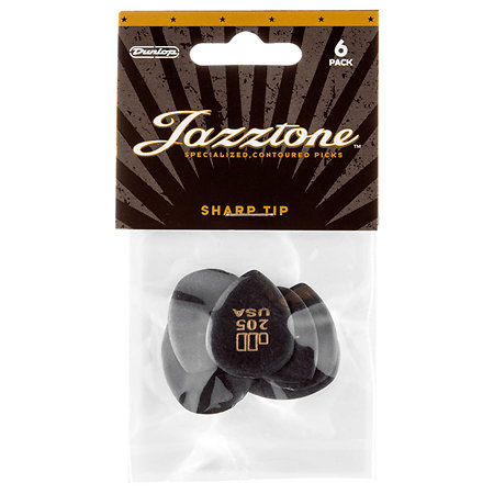 477P205 Jazztone Pointu Sachet de 6 Dunlop