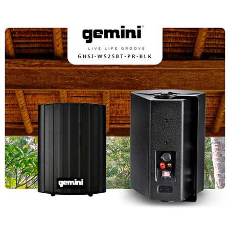 Gemini GHSI W525BT Black (la paire)