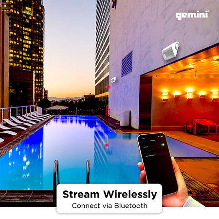 GHSI W650BT White (la paire) Gemini
