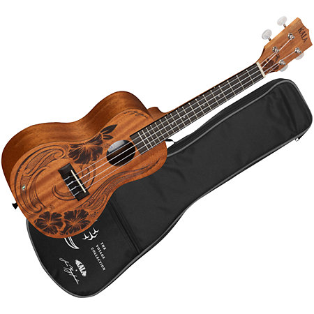 Kala Maori Unity Mahogany Concert + Housse