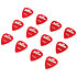 Médiators Nylon 0,71 mm Boîte de 12 Rouge Shiver