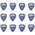 Médiators Nylon 0,96 mm Boîte de 12 Bleu Shiver