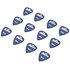 Médiators Nylon 0,96 mm Boîte de 12 Bleu Shiver