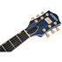 G6659TG Players Broadkaster Jr. Azure Metallic + Etui Gretsch Guitars
