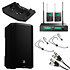 Pack autonome Everse 12 Black + 2 Micros Serre-tête sans fil Mipro Electro-Voice