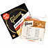 SAG-CPB11 Coated Phosphor Bronze Acoustic Guitar Strings Ultra-Light 11-52 Gibson