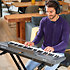 KS-52 clavier arrangeur 61 touches gris métallisé Shiver