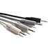 Câbles patch minijack TS (lot de 8) Moog