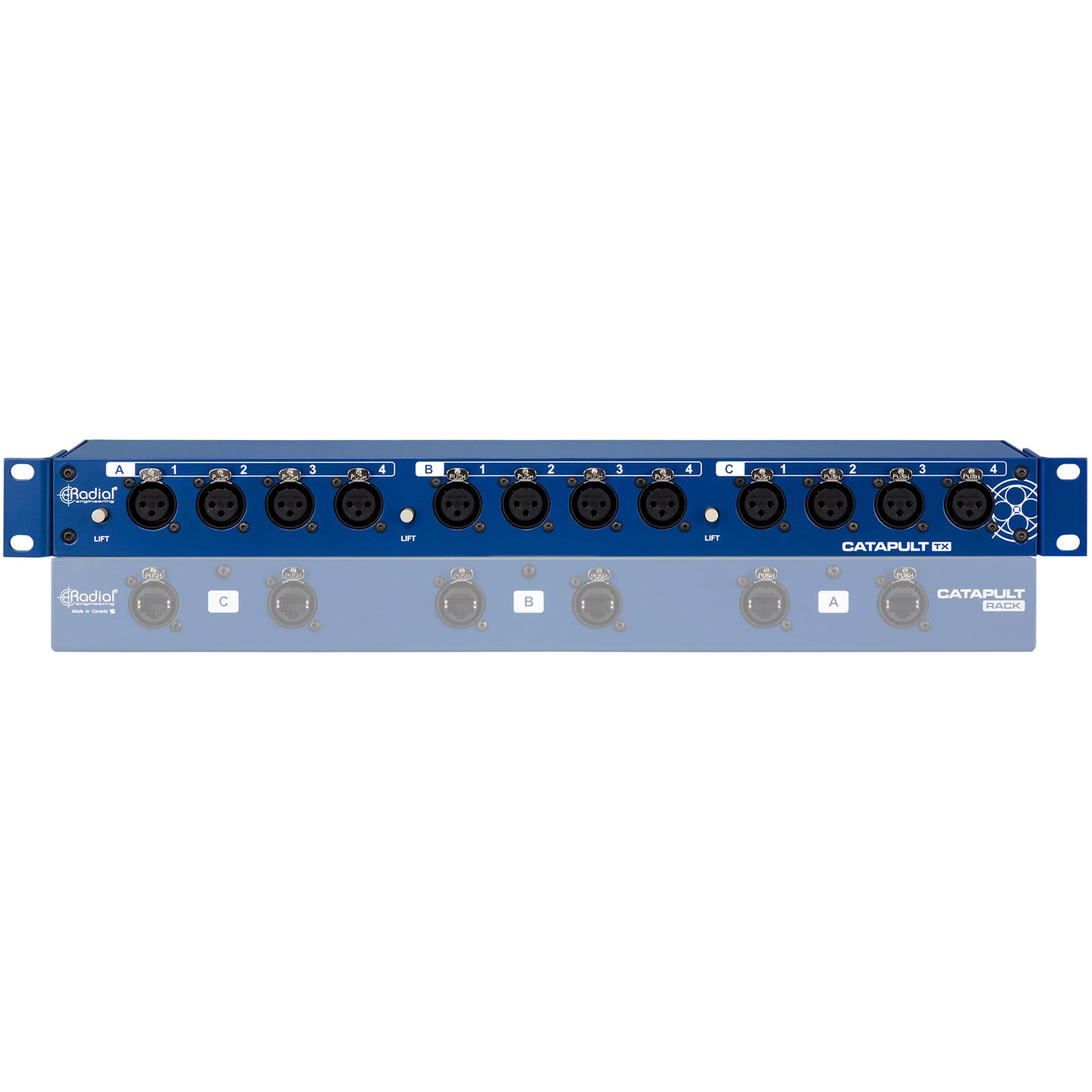Tx Rack Radial Catapult TX rack - Multipaire SonoVente.com