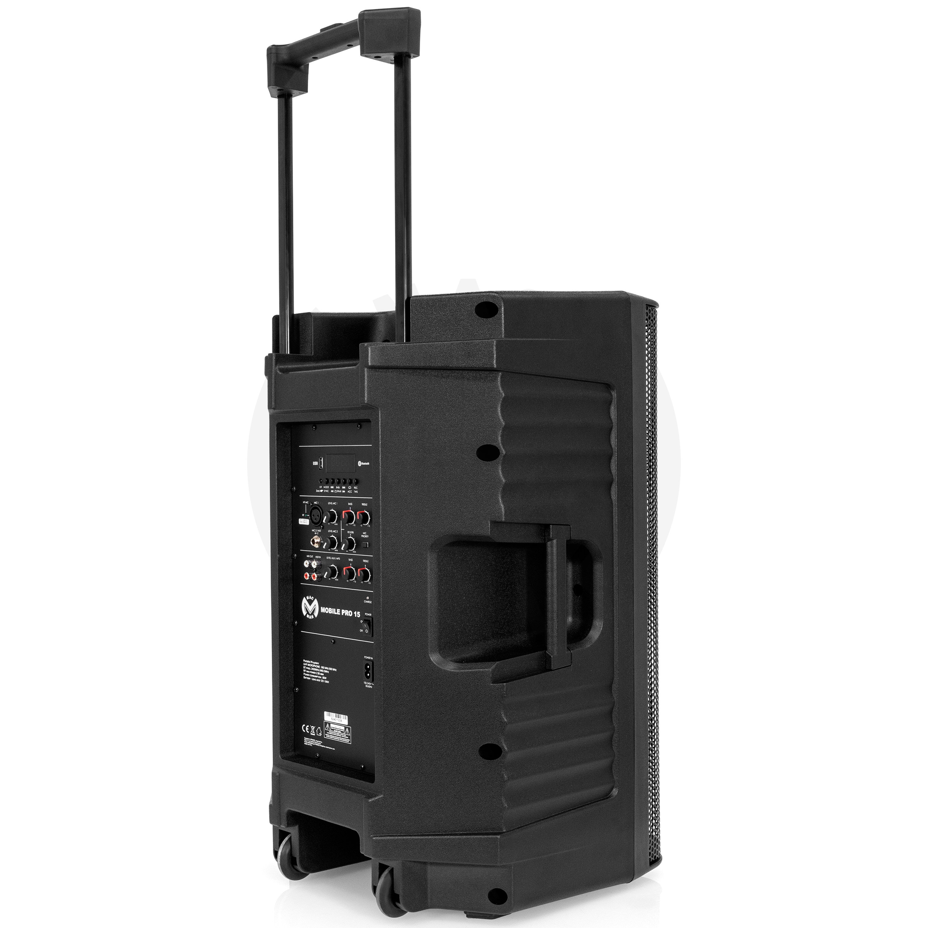 Mac Mah Pack Mobile Pro 15 + Cover - Sono portable SonoVente.com