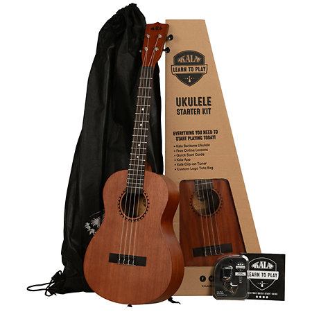 Learn To Play Ukulélé Baryton Starter Kit Kala