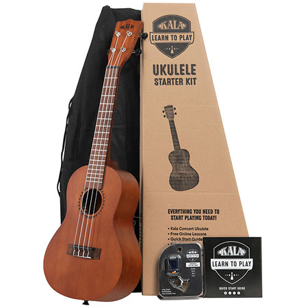 Learn To Play Ukulélé Concert Starter Kit Kala