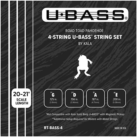 Kala Cordes Road Toad Pahoehoe U-Bass 4 cordes