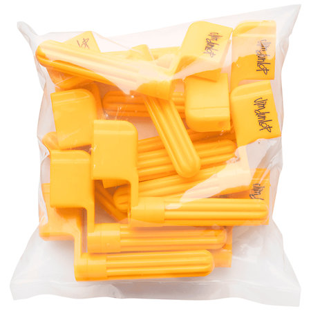Sachet de 12 tourne-mécaniques jaune Dunlop