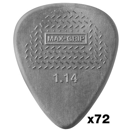 Dunlop 449R114 Max Grip Nylon Standard 1,14 mm Sachet de 72