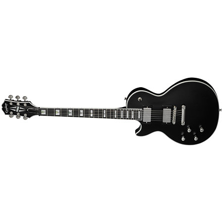 Les Paul Prophecy Aged Jet Black Metallic Left Hand + Housse Epiphone