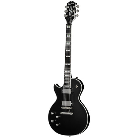 Les Paul Prophecy Aged Jet Black Metallic Left Hand + Housse Epiphone