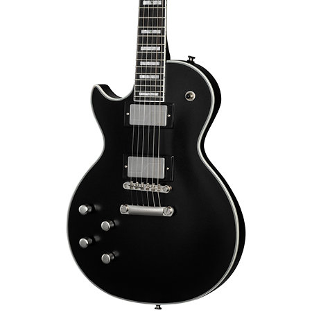 Les Paul Prophecy Aged Jet Black Metallic Left Hand + Housse Epiphone