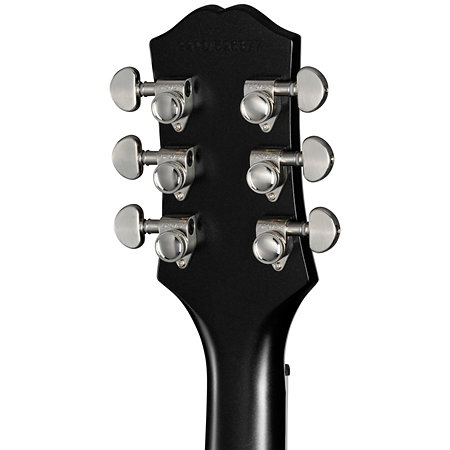 Les Paul Prophecy Aged Jet Black Metallic Left Hand + Housse Epiphone
