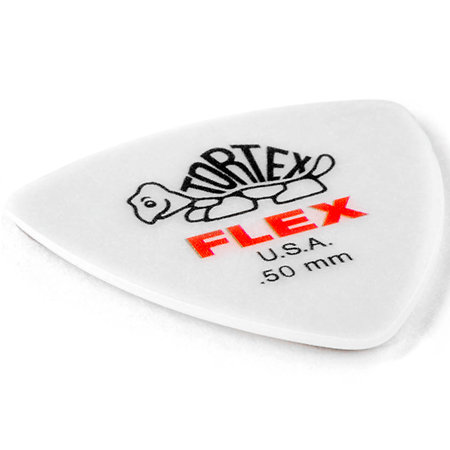 Dunlop 456R50 Tortex Flex Triangle 0,50 mm Sachet de 72