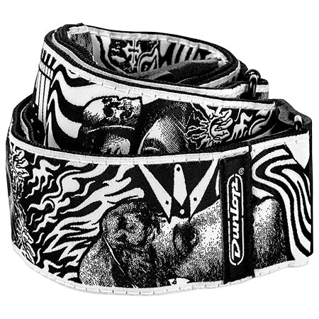 Dunlop ILD04 I Love Dust Skulls Black/White