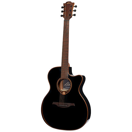 Tramontane 118 Auditorium Bevel Cutaway Electro Black LAG