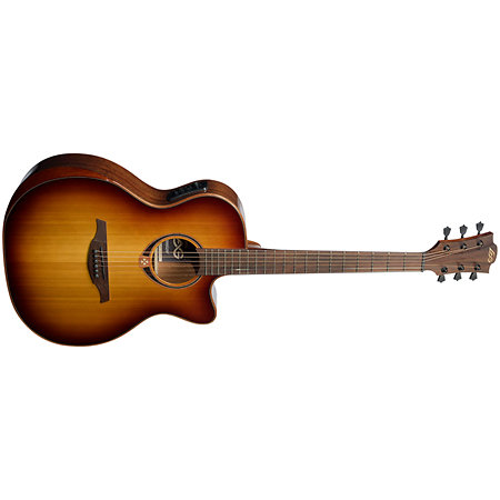 Tramontane 118 Auditorium Bevel Cutaway Électro Brown Shadow LAG