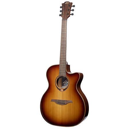 Tramontane 118 Auditorium Bevel Cutaway Électro Brown Shadow LAG