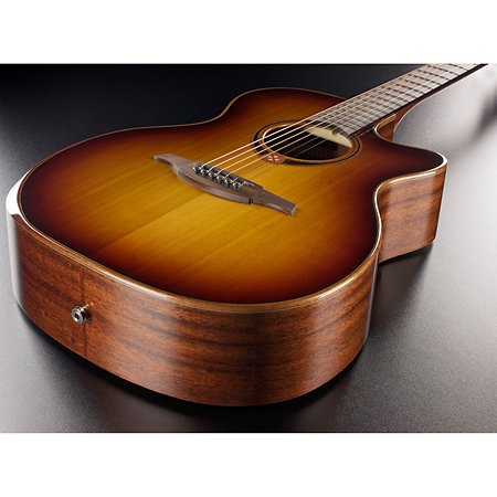 Tramontane 118 Auditorium Bevel Cutaway Électro Brown Shadow LAG