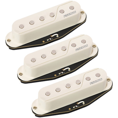 Fluence PRF-SS6-GKW Signature Greg Koch Gristle Tone White Set 3 micros Fishman
