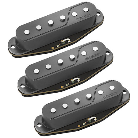 Fluence PRF-SS6-GKB Signature Greg Koch Gristle Tone Black Set 3 micros Fishman