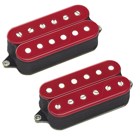 Fishman Fluence PRF-COC-SD2 Classic Humbucker Open Core Set Neck/Bridge Actifs 6 cordes Rouge