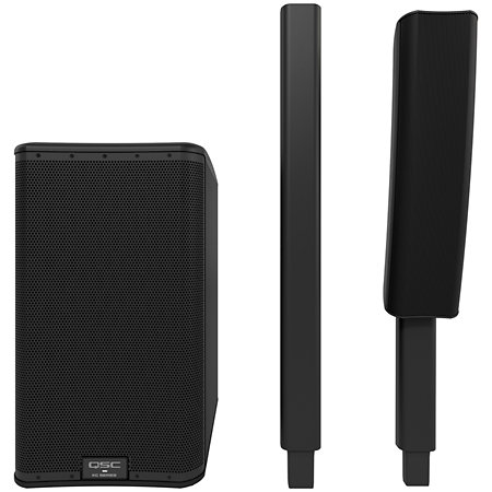 KC12T + Sub Black System QSC