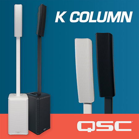 KC12T + Sub White System QSC
