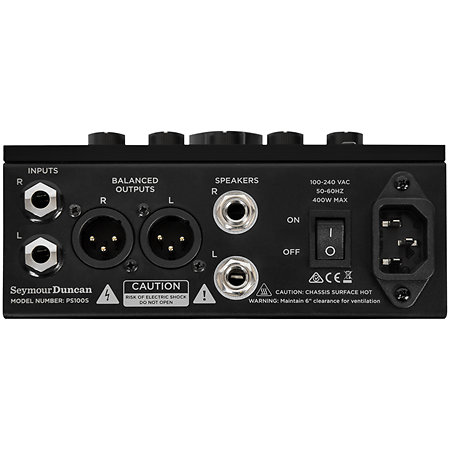 Powerstage 100 Stereo Black Seymour Duncan