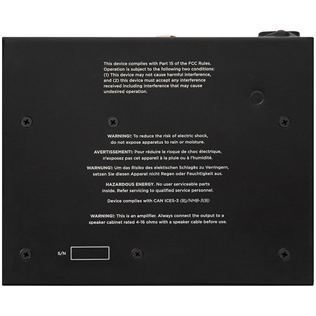 Powerstage 100 Stereo Black Seymour Duncan