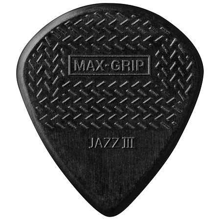 Dunlop 471P3S Max Grip Jazz III Stiffo 1,38 mm Sachet de 6