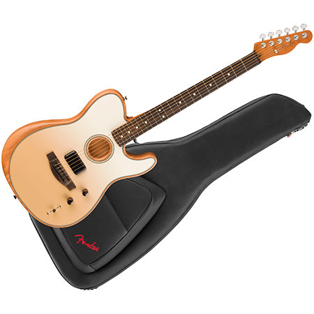 Fender Acoustasonic Player Telecaster Signature Finneas + Housse