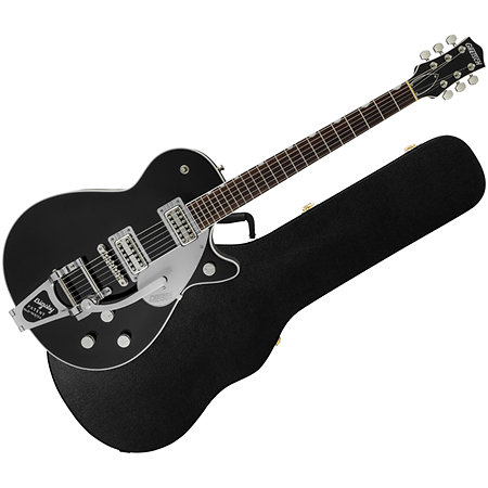 Gretsch Guitars G6128T Players Edition Jet with Bigsby Black + Etui