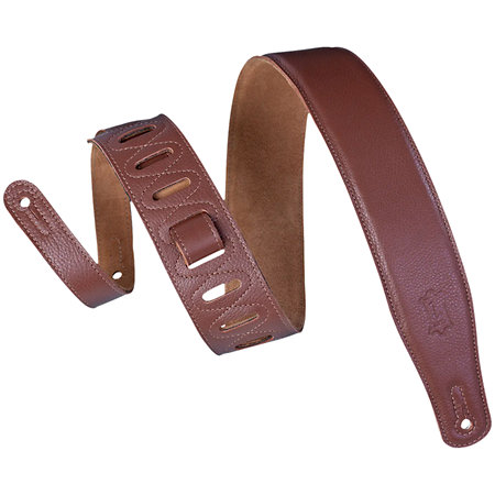 Levy s M26GF-BRN Cuir rembourré dos daim 6,4 cm Brown