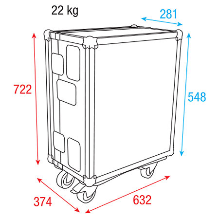 Chimp 300 Flight Case Infinity