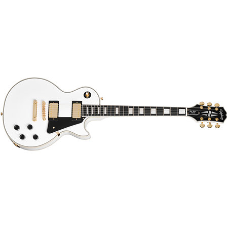 Les Paul Custom Alpine White + Housse Epiphone