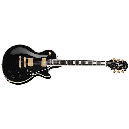 Les Paul Custom Ebony + Housse Epiphone