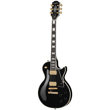 Les Paul Custom Ebony + Housse Epiphone