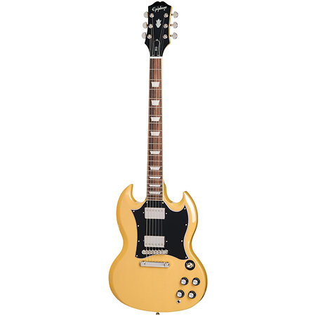 SG Standard TV Yellow + Housse Epiphone