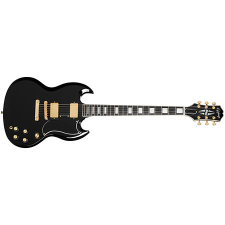 SG Custom Ebony + Housse Epiphone