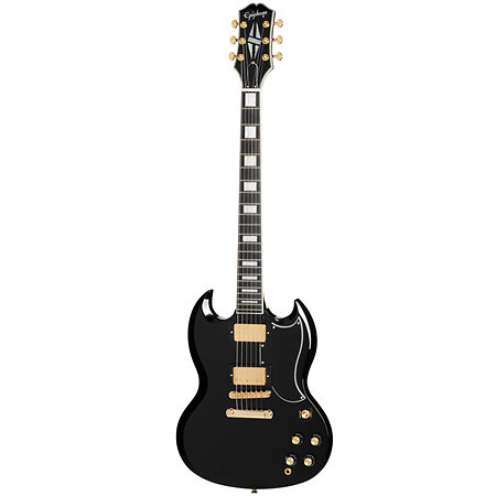 SG Custom Ebony + Housse Epiphone
