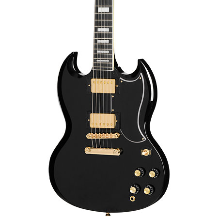 SG Custom Ebony + Housse Epiphone