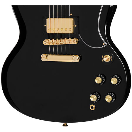 SG Custom Ebony + Housse Epiphone