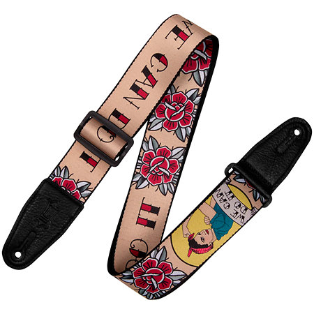 Levy s MPD2-125 Sangle en polyester Design 125 Rosie le Riveter